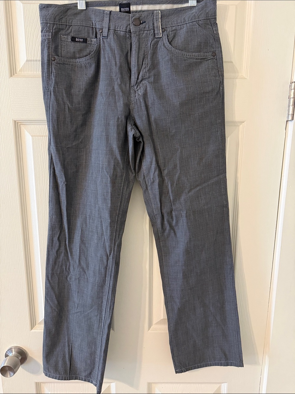 BOSS Gray Men's Chinos